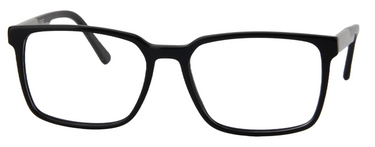 Safari Men Afro Motif Eyeglasses: Thabo - Black Grey - SpecSMART Eye Clinic (Front View)